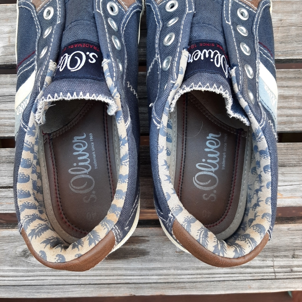 Saint Oliver Men's Low Top trainer sneakers, size 40 EU (7.5 US) - Picture 8 of 9